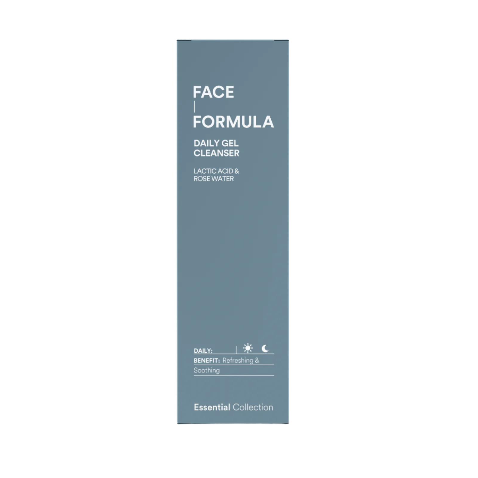 Face Formula Daily Gel Cleanser emballasje