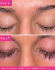 GrandeLASH-MD Lash Enhancing Serum før og etter