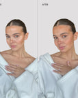 MARC INBANE 3- i -1 Mineral SPF 50 Powder før og etter