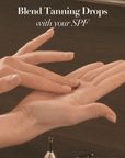 Bruk din Tanning Dropps med din solkrem