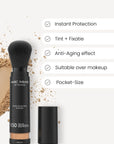Marc Inbane Tinted SPF 50 Powder Brush