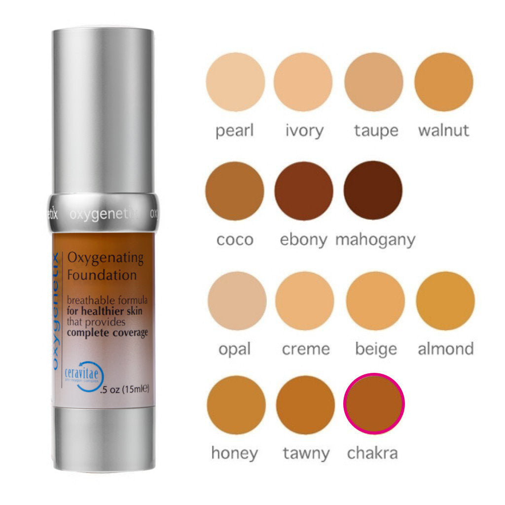 Oxygenetix Oxygenating Foundation Chakra Spf 25