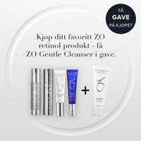 Kjøp ditt favoritt ZO retinol produkt - få
ZO Gentle Cleanser i gave.
