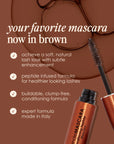 GrandeMASCARA Conditioning Peptide Mascara Brown