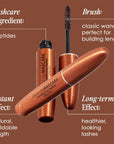 GrandeMASCARA Conditioning Peptide Mascara Brown