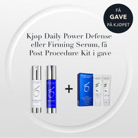 Kjøp Daily Power Defense eller Firming Serum, og få et Post Procedure Kit i gave