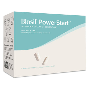 BioSil Kapsler PowerStart – 6 mnds forbruk
