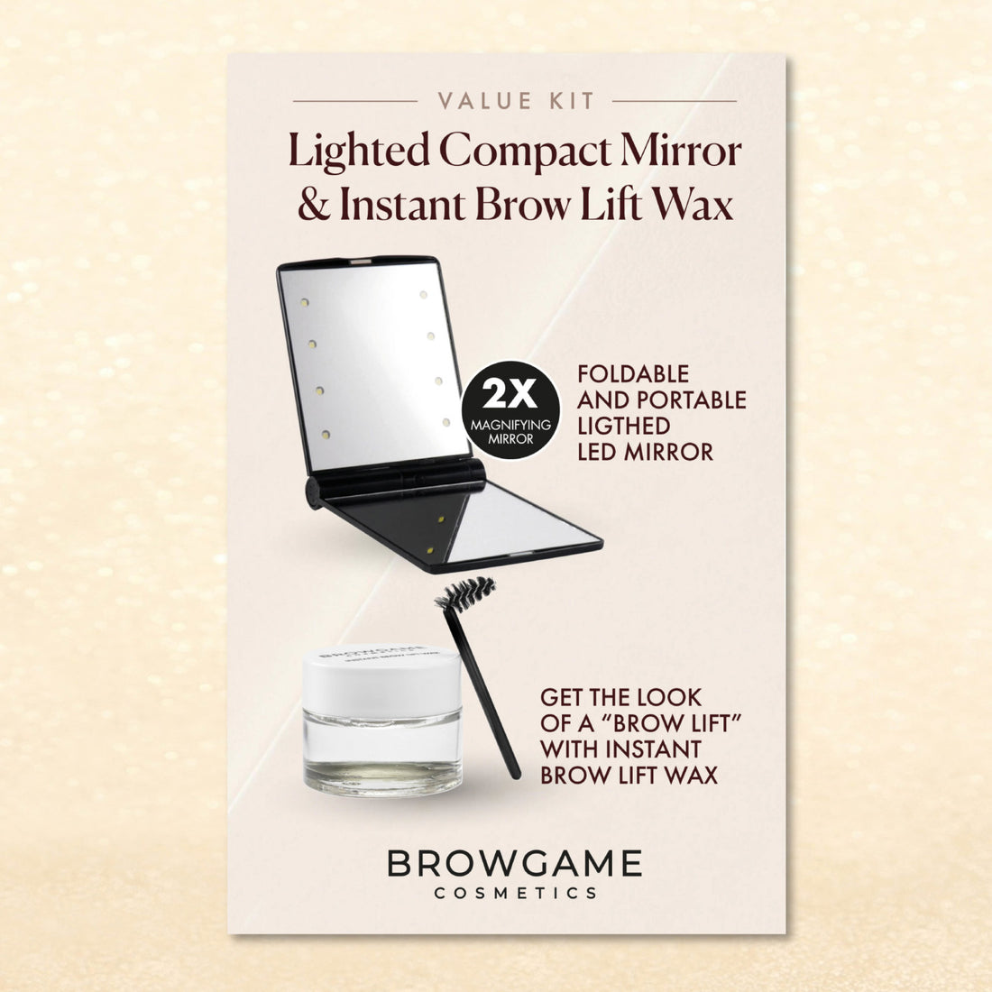 Browgame value kit med browgame speil