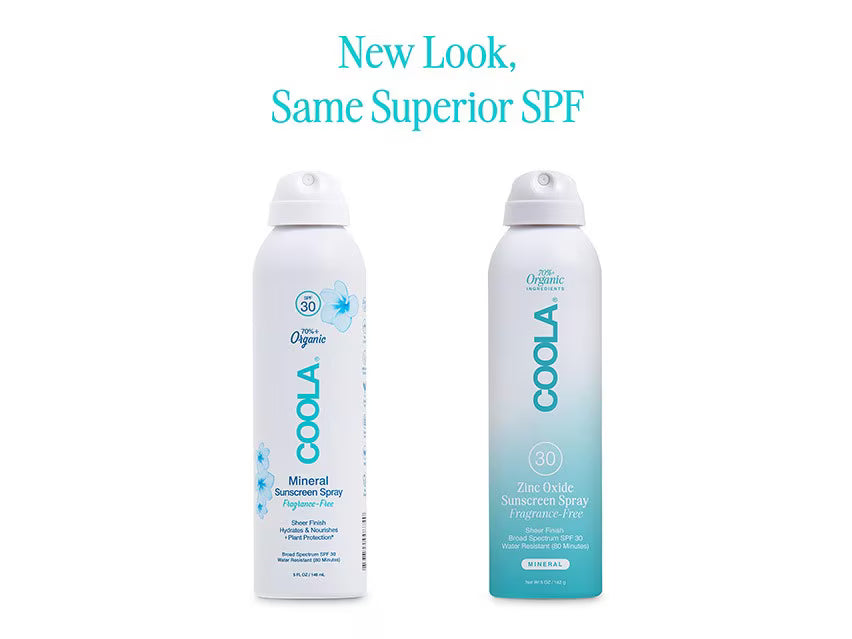 COOLA Mineral Body Organic Sunscreen Spray SPF30 solspray kropp