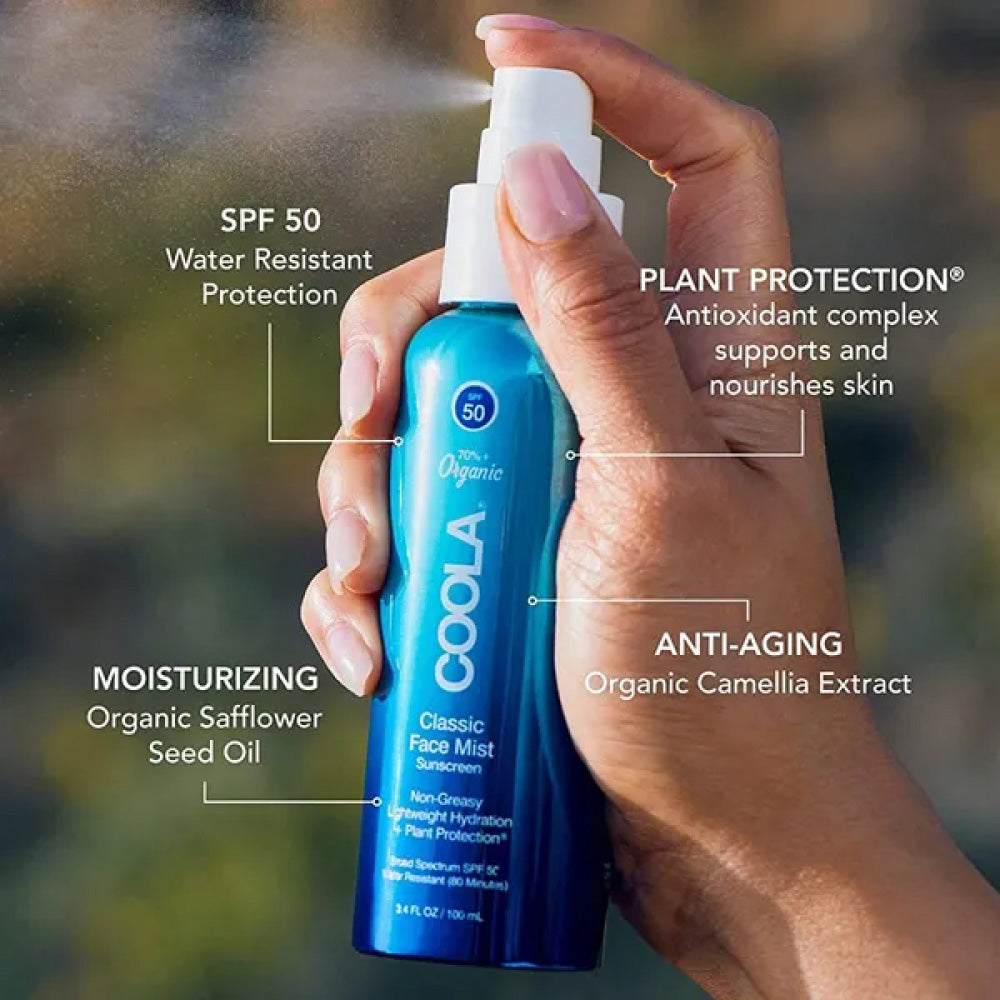 COOLA Classic Face Sunscreen Mist SPF 50