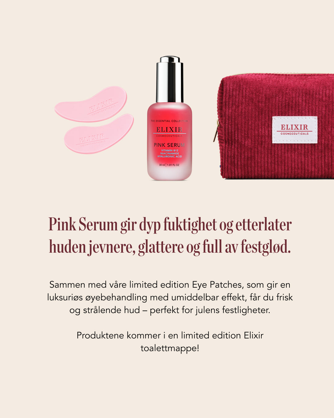 Elixir Pink Serum Christmas Kit