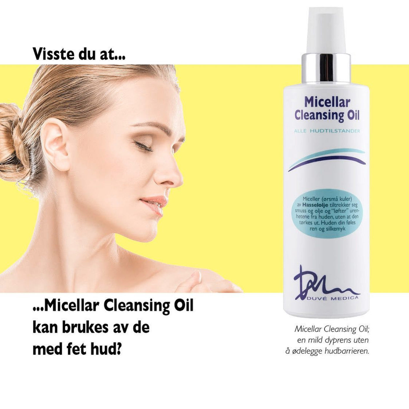 Duve Medica Micellar Cleansing Oil 200 ml