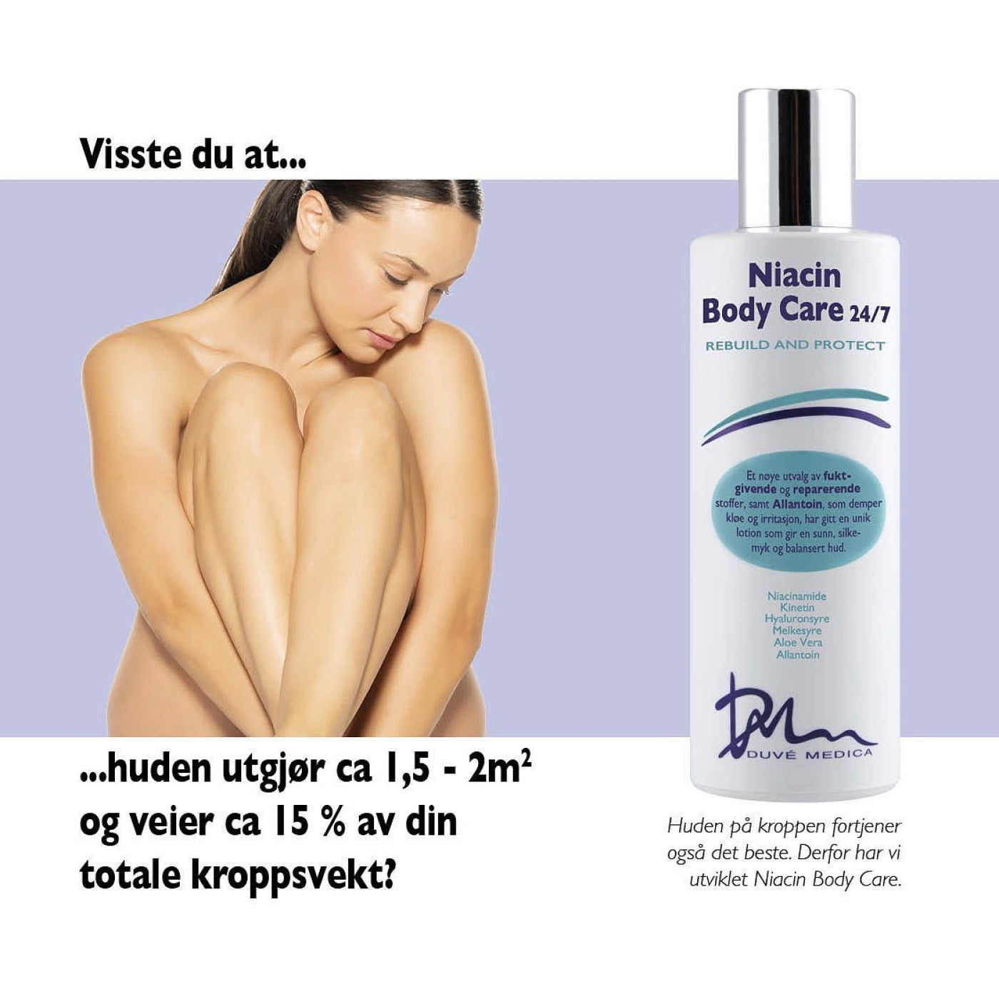Duve Medica Niacin Body Care 24/7 200 ml