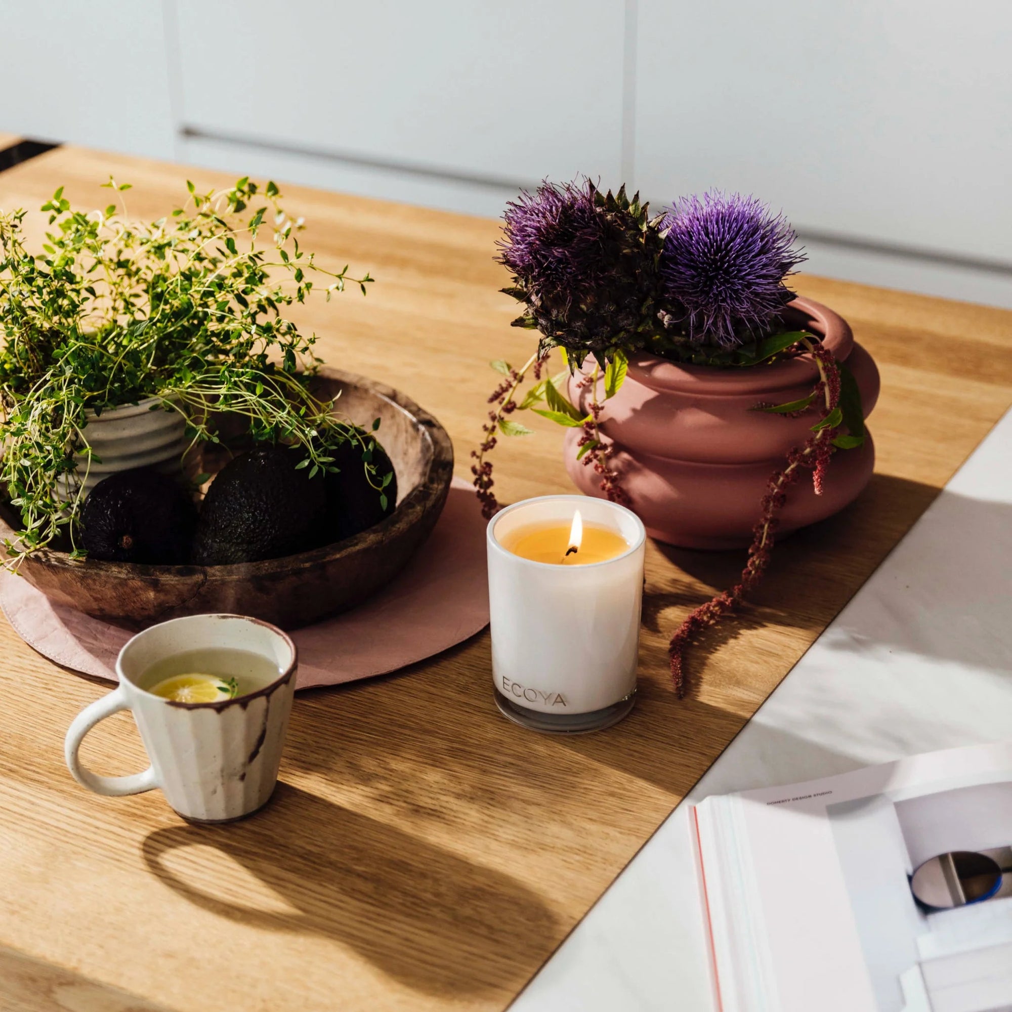 ECOYA Coconut & Elderflower Duftlys Hudbutikk