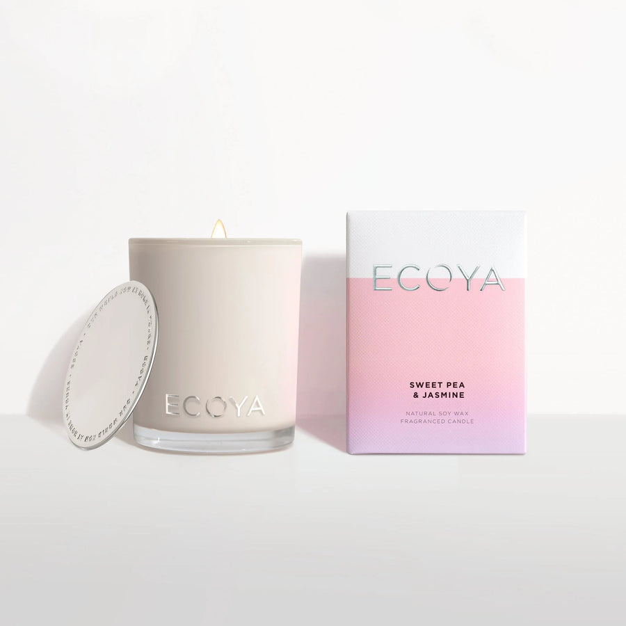 ECOYA Sweet Pea & Jasmine Duftlys Mini