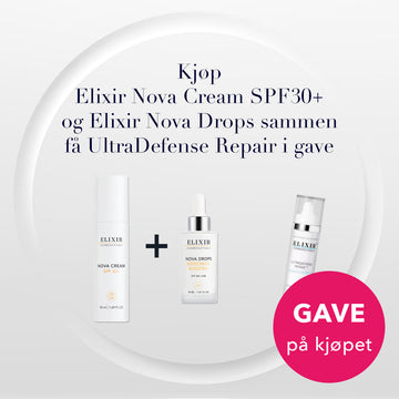 Elixir kampanje: Kjøp Elixir Nova Cream SPF30 og Nova Drops sammen, få After Sun i gave!