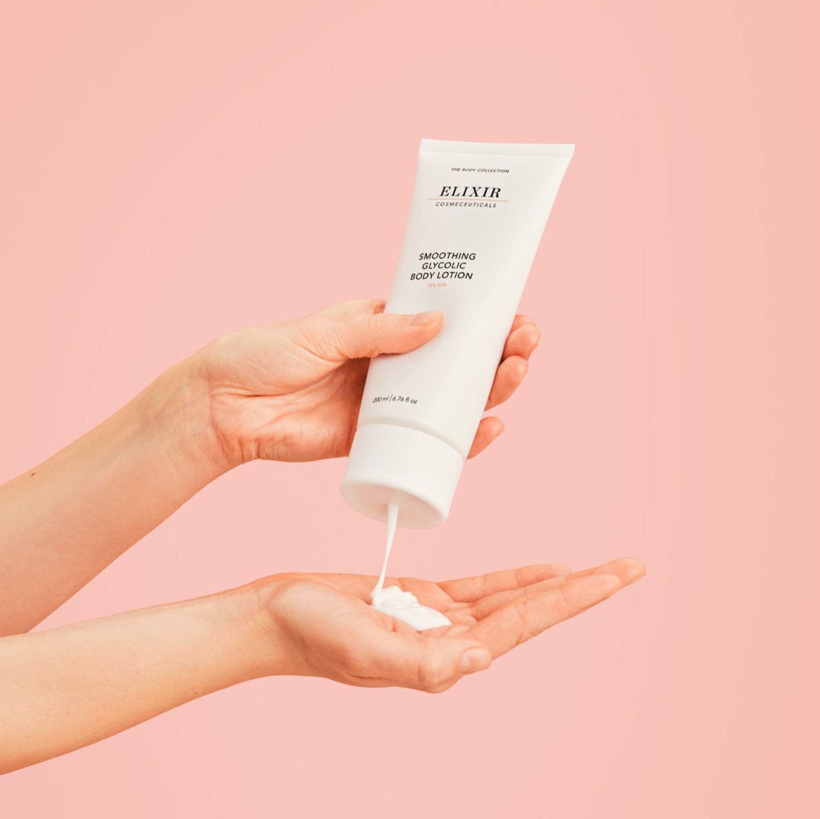 Vår nye Smoothing Glycolic Body Lotion med 10% Glykolsyrer