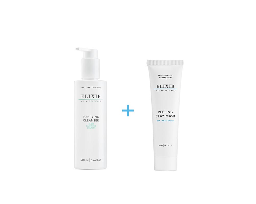 Elixir kampanje: Kjøp Purifying Cleanser, få 20% på Peeling Clay Mask