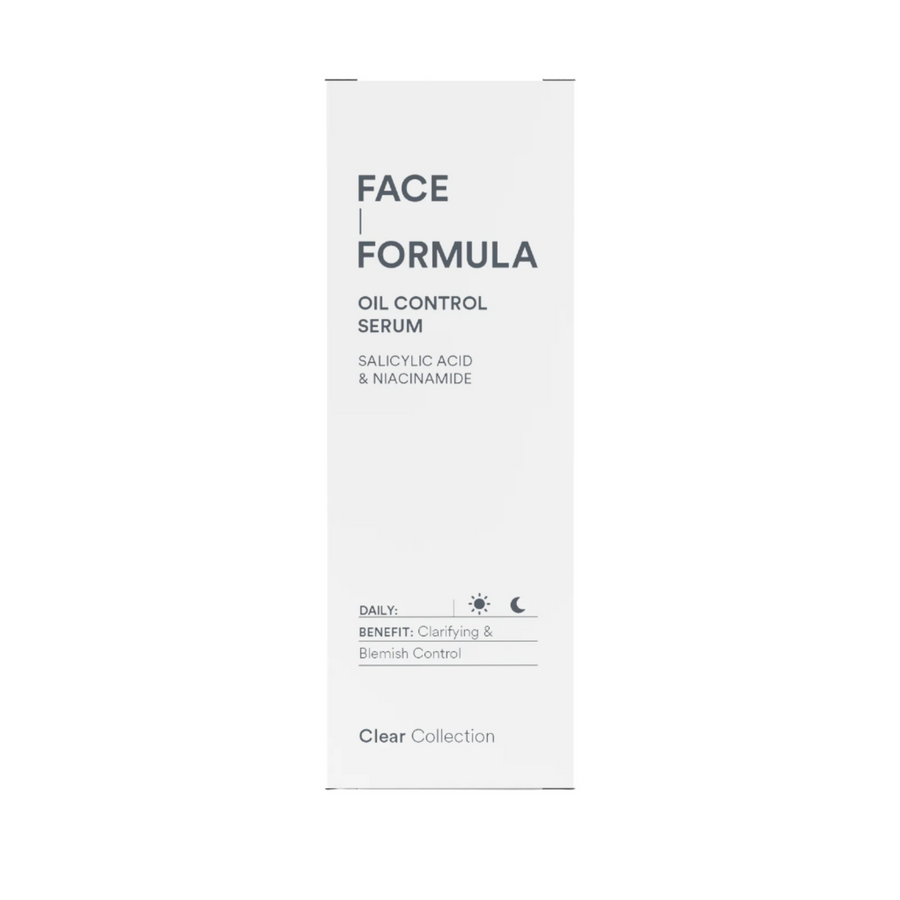 Face Formula Oil Control Serum emballasje