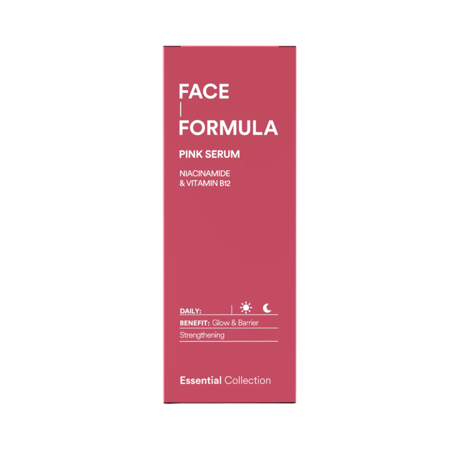 Face Formula Pink Serum emballasje