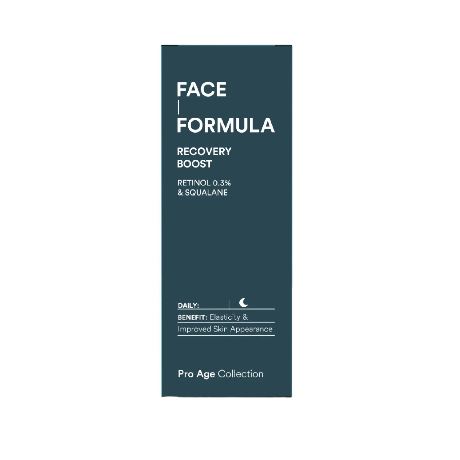 Face Formula Recovery Boost emballasje