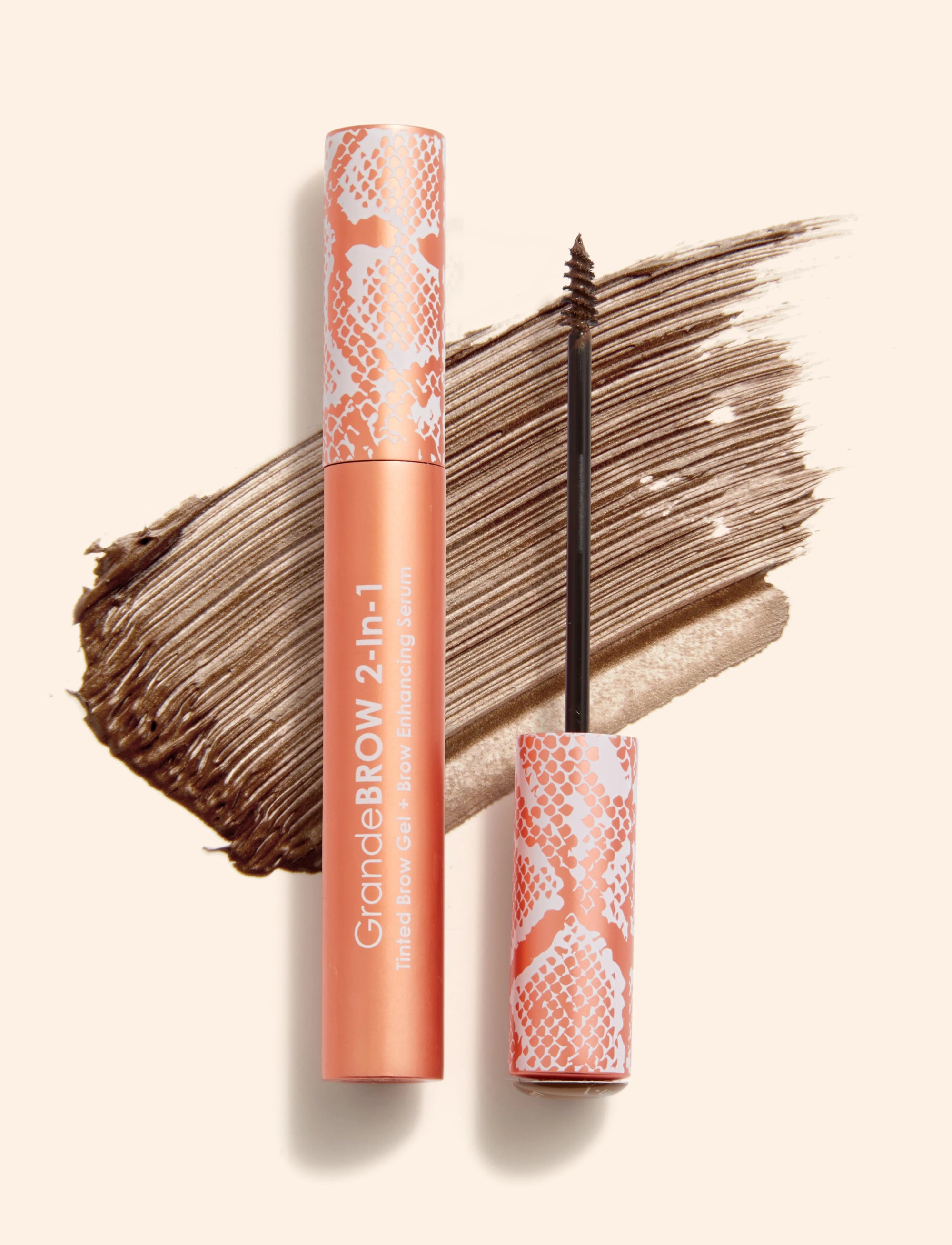 GrandeBROW 2-in-1 Tinted Brow Gel + Brow Enhancing Serum Medium