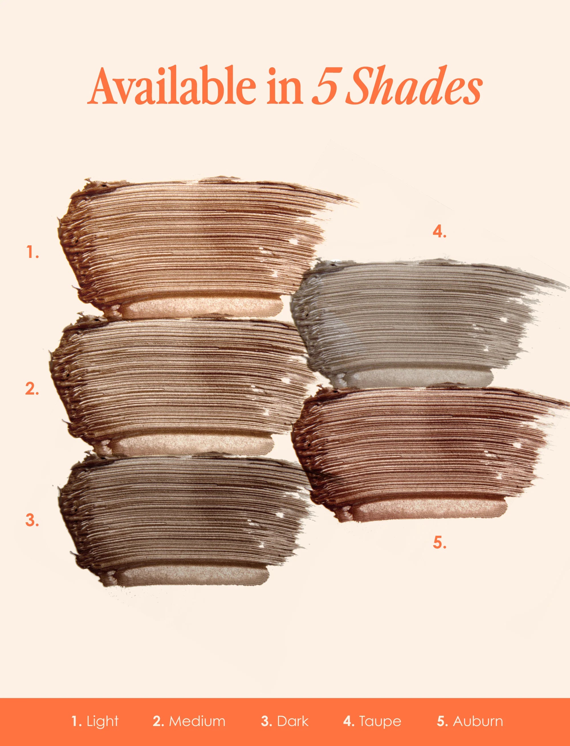 GrandeBROW 2-in-1 Tinted Brow Gel + Brow Enhancing Serum farger