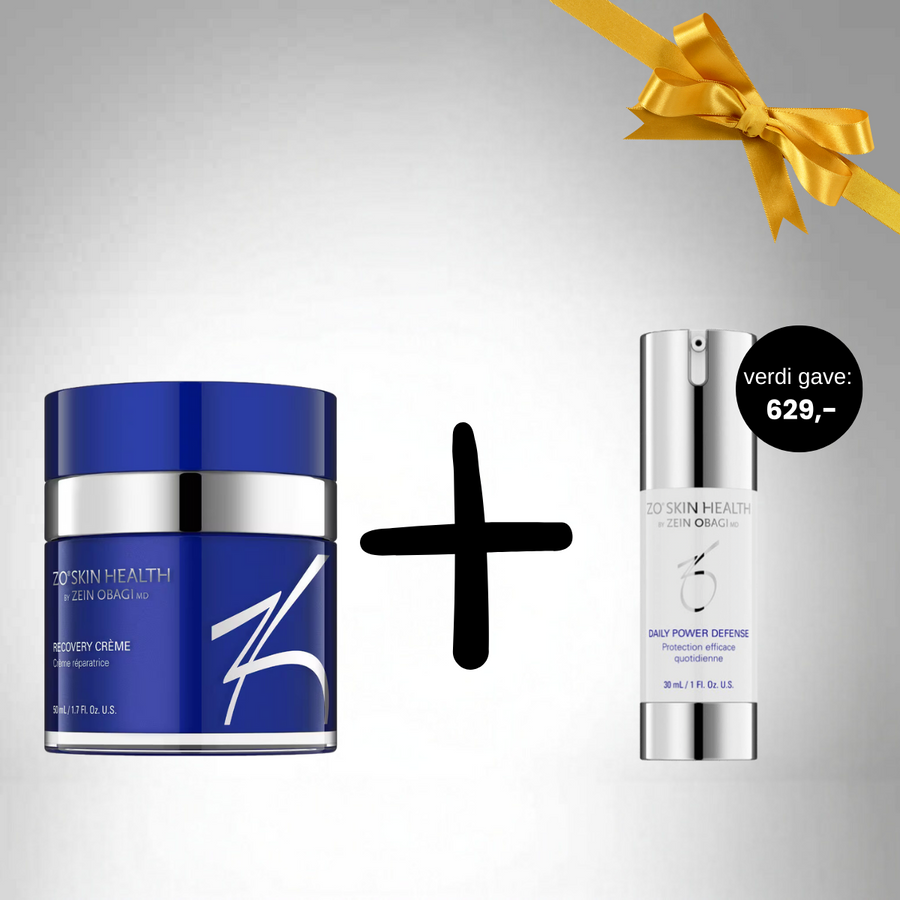 Kjøp ZO Recovery Crème, ZO Renewal Crème eller ZO Hydrating Crème - få ZO Daily Power Defense 15 ml.