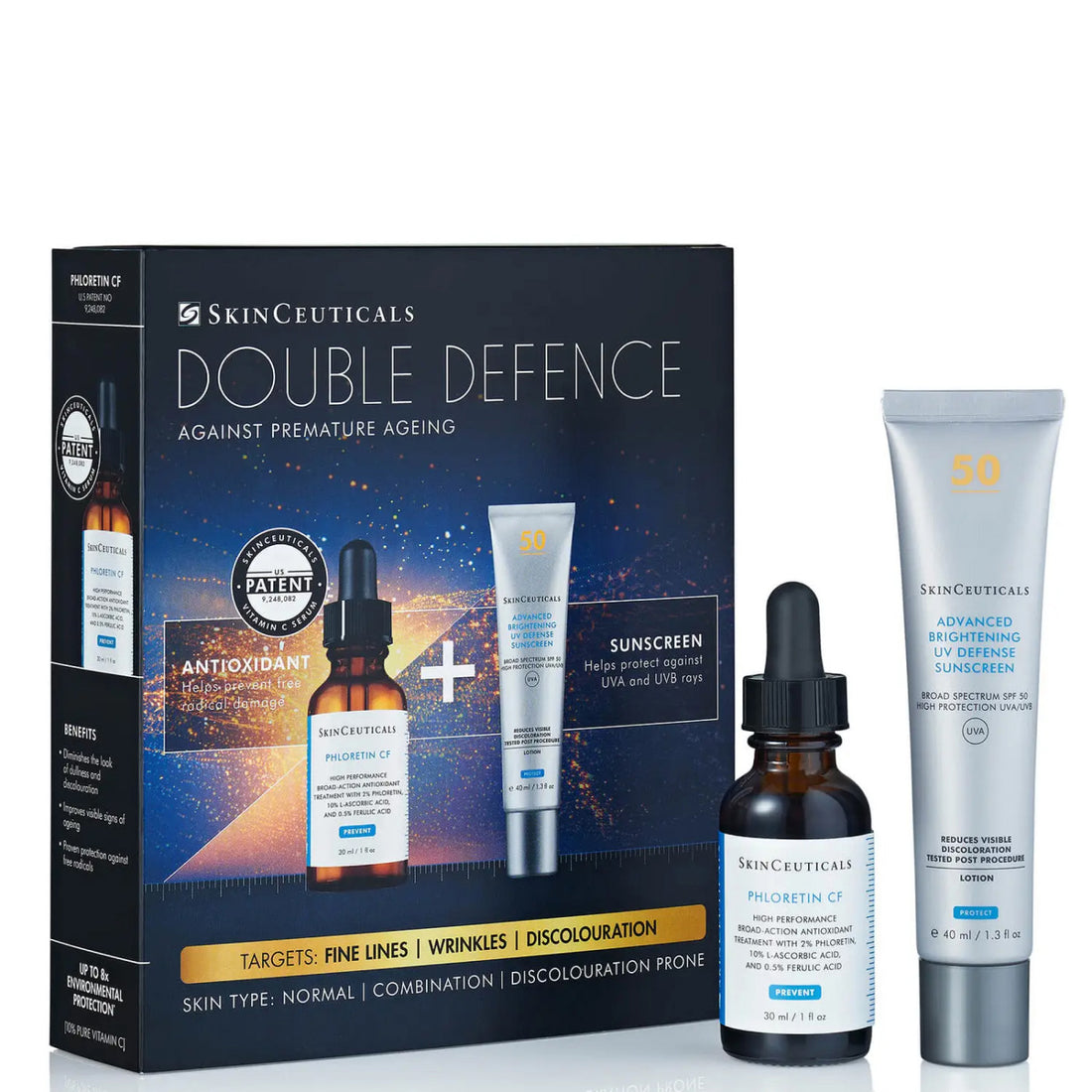 Double Defence Kit (Phloretin Cf + Adv Bright)