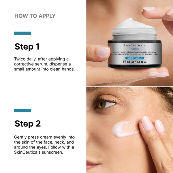 SkinCeuticals P-TIOX Cream how to se