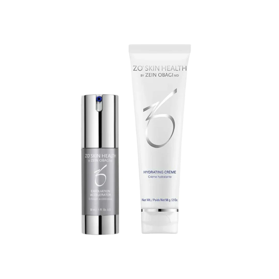 Hydrating Crème + Exfoliation Accelerator (reisestørrelser)