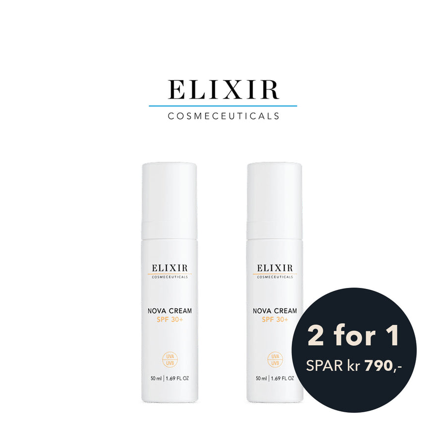 Elixir kampanje Kjøp en Nova Cream spf 30+, få med en ekstra på kjøpet