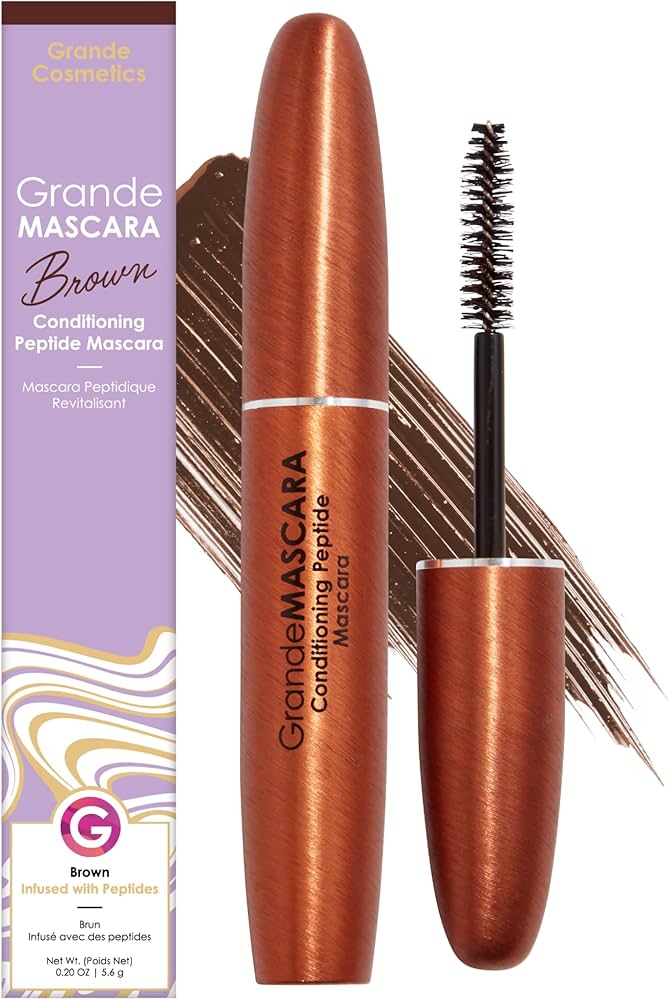 GrandeMASCARA Conditioning Peptide Mascara Brown