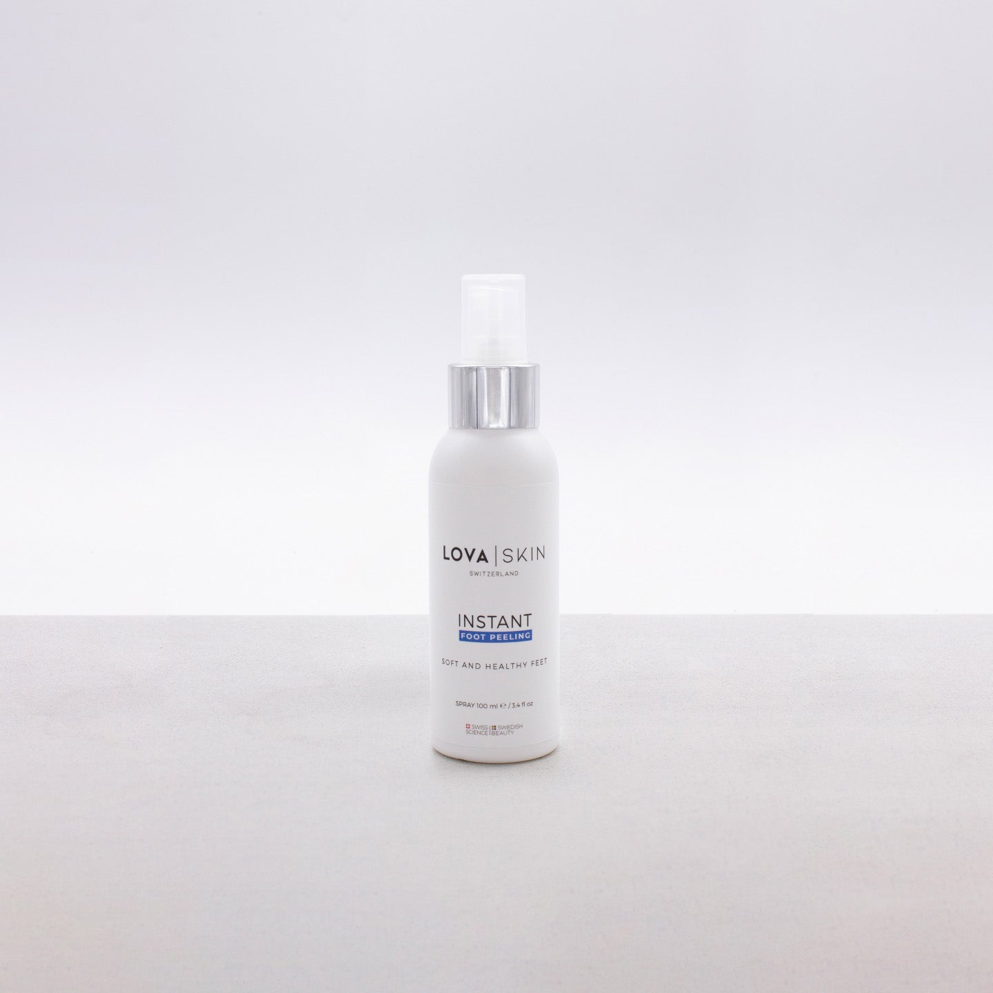 Lova skin instant foot peeling spray bottle