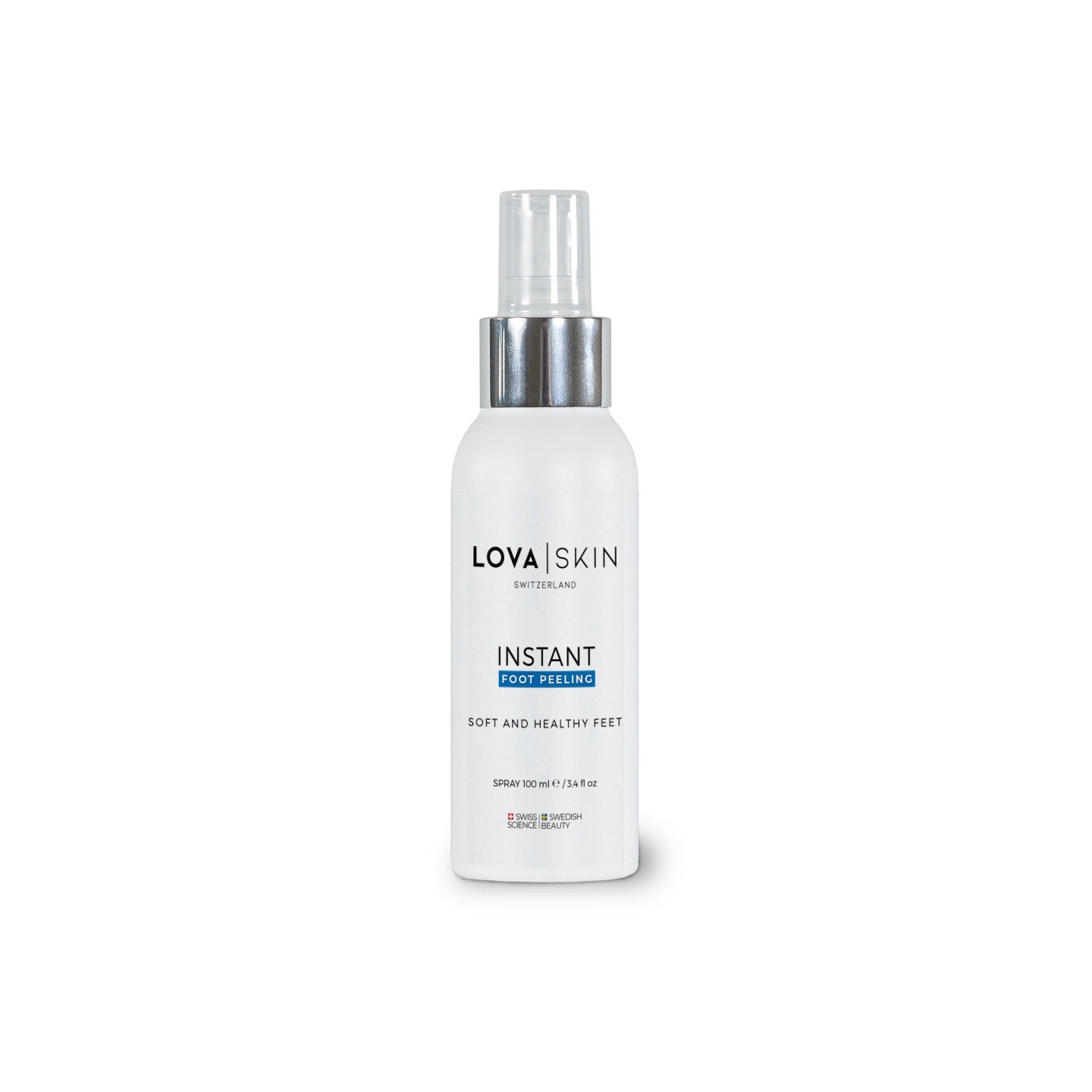 Lova skin instant foot peeling spray bottle