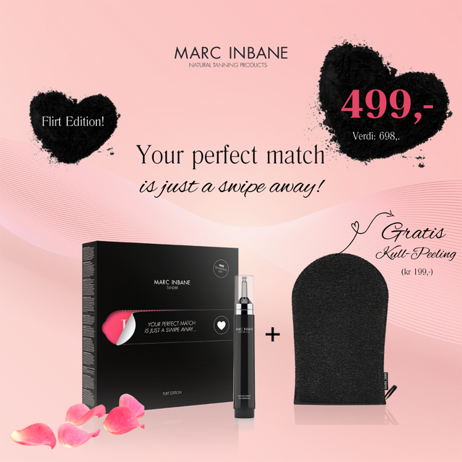 Valentine gave - Marc Inbane Perle de Soleil med GRATIS eksfolierende vott