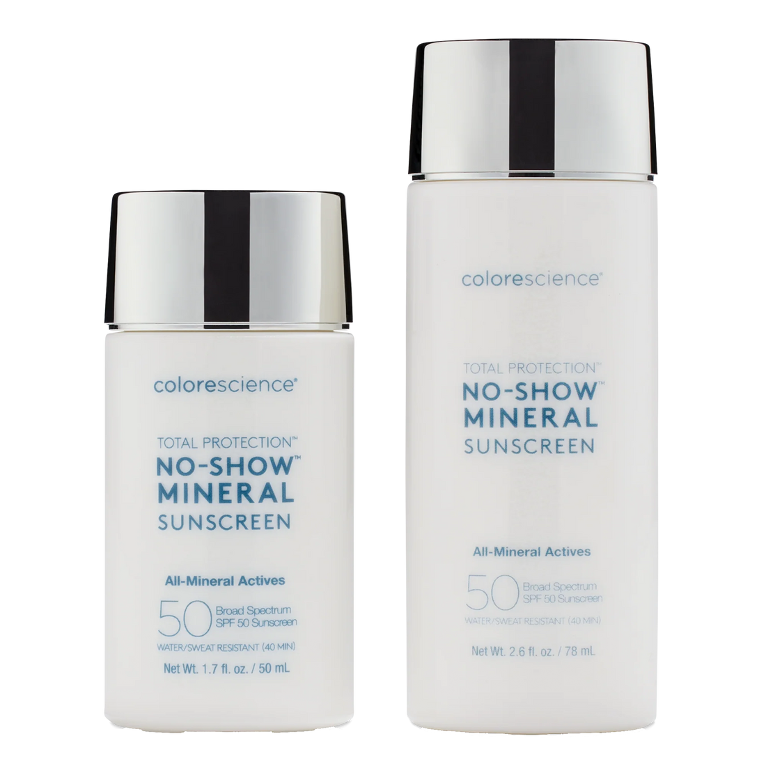 COLORESCIENCE TOTAL PROTECTION NO-SHOW MINERAL SUNSCREEN SPF 50