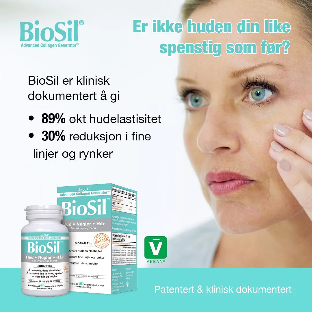 BioSil Kapsler PowerStart – 6 mnds forbruk - Hudbutikk