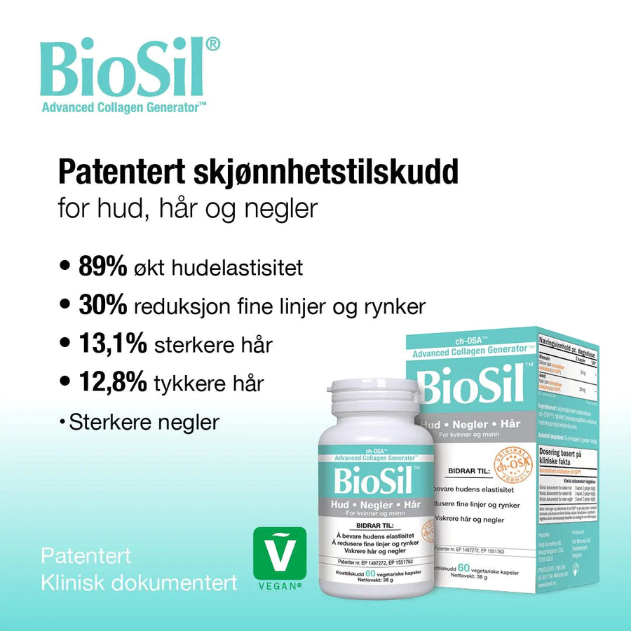 BioSil Kapsler HudButikk.no