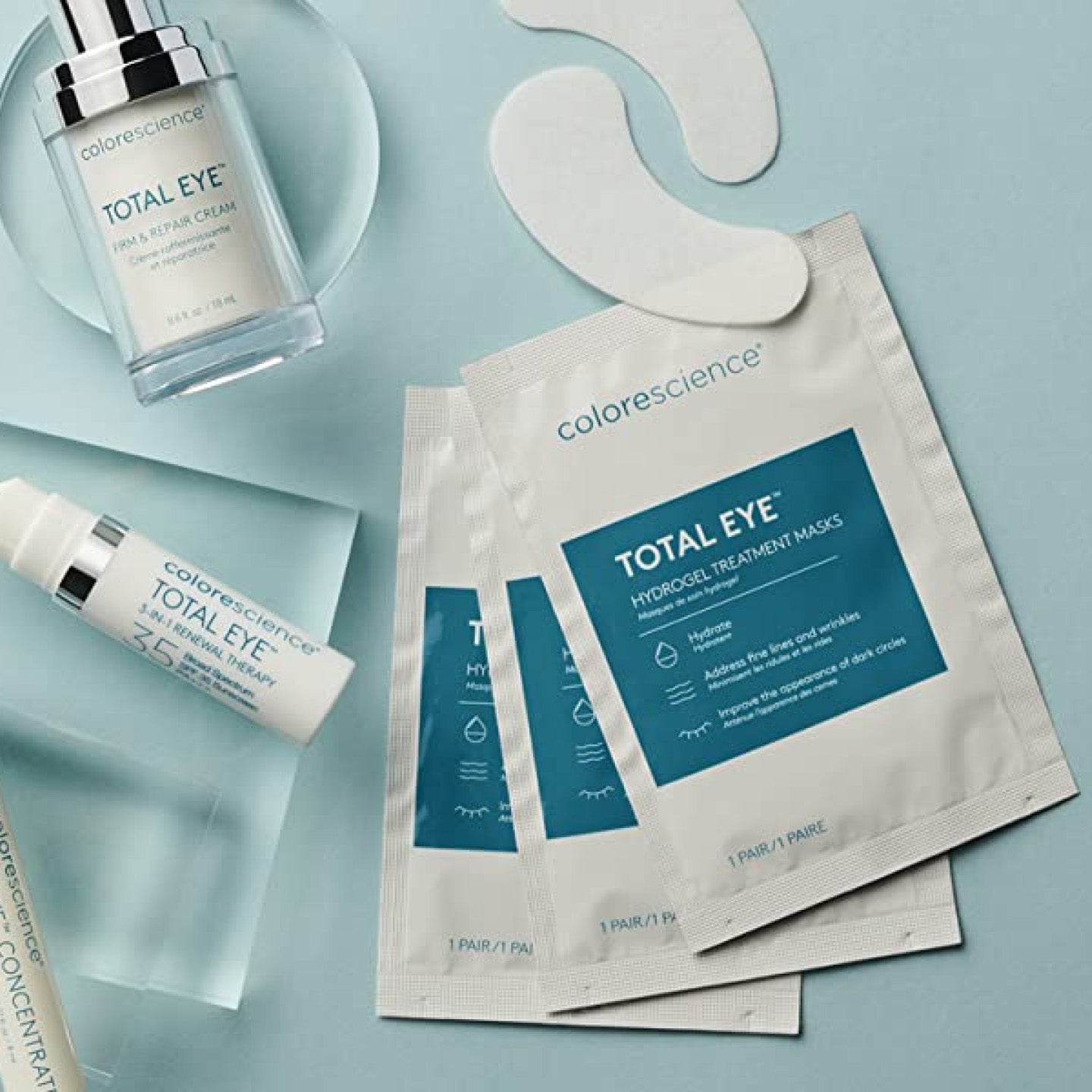 Colorescience Total Eye Hydrogel Treatment Mask 12 st