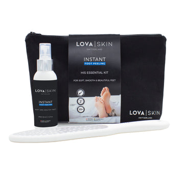 Lova Skin His Essential Kit Fotpeeling kit for mannen