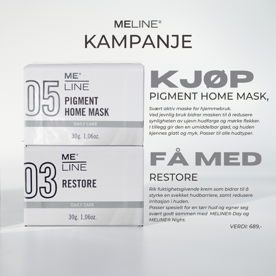 MeLine Home Mask - Få MeLine Restore Med På Kjøpet Kampanje Hudbutikk