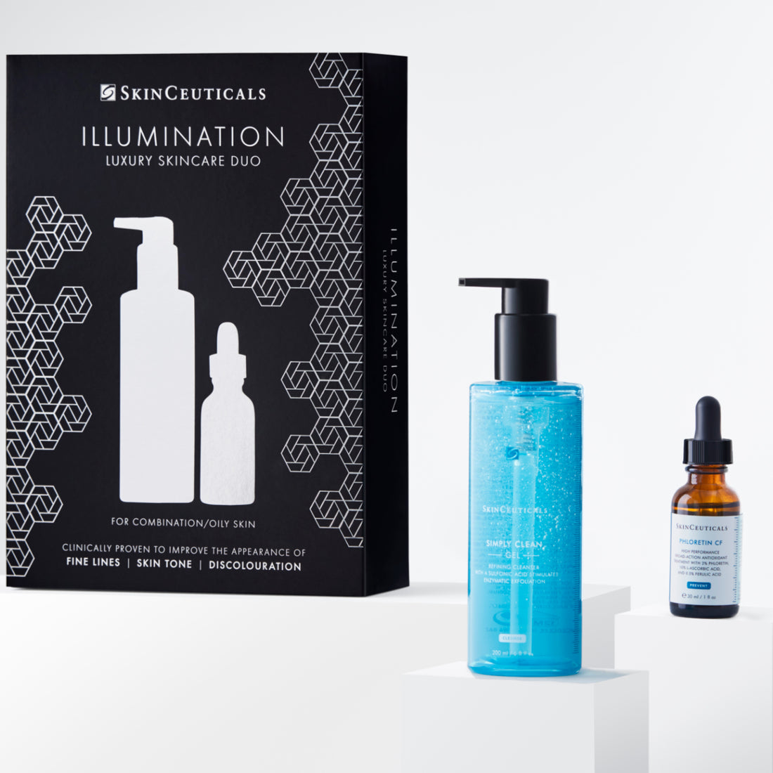 SkinCeuticals Illumination Kit Rens + Serum